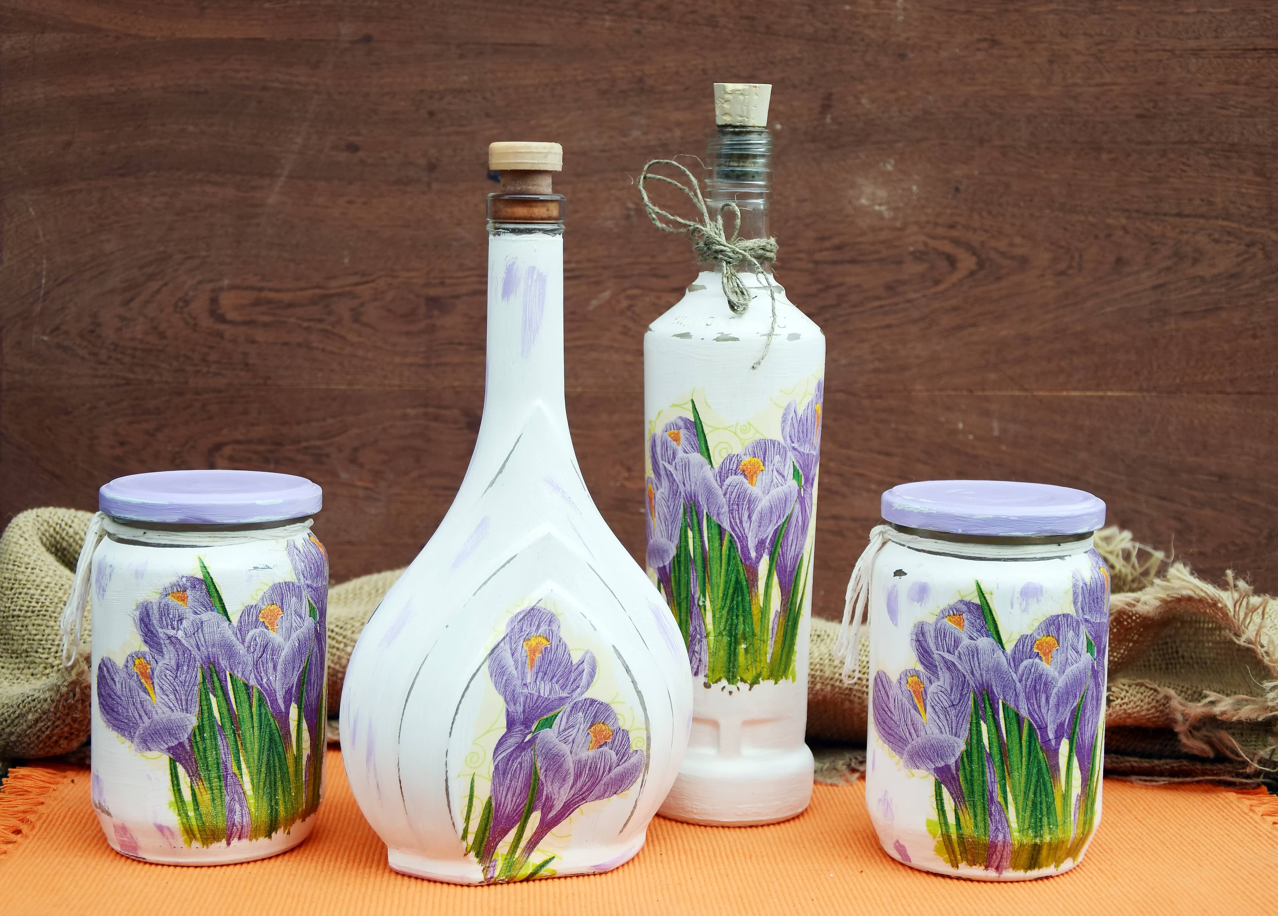 <strong>Decoupage na szkle</strong>